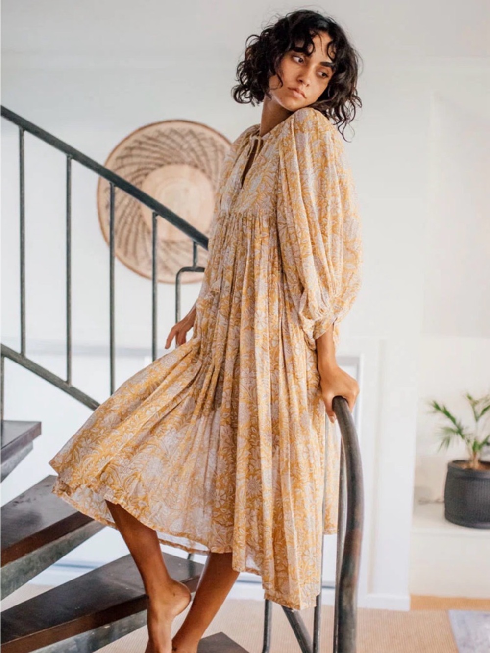 Daughters of India Kyra Midi ~ Cumin Small